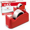 Klebefilmabroller Sax Tape it easy 0-729-01, rot