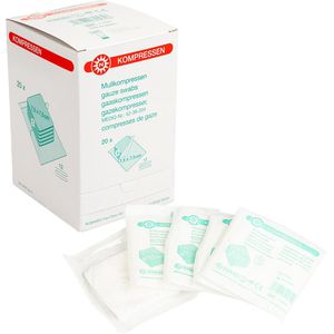 Mullkompressen Nobamed 712507, aus Baumwolle, steril