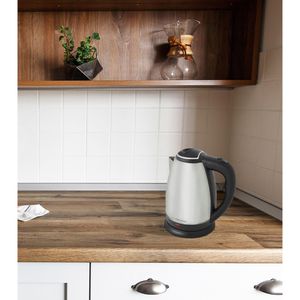 Produktbild für Wasserkocher esperanza EKK104X, silber matt