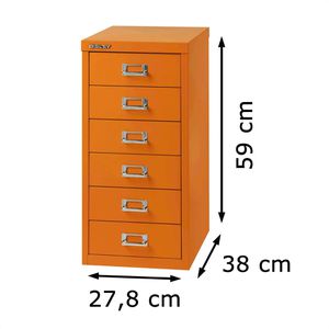 Produktbild für Schubladenschrank Bisley MultiDrawer, aus Metall