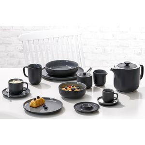 Produktbild für Untertasse Ritzenhoff&amp;Breker Jasper, schwarz