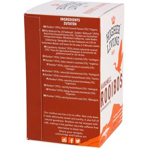 Produktbild für Tee Higher-Living Karamell Rooibos, BIO