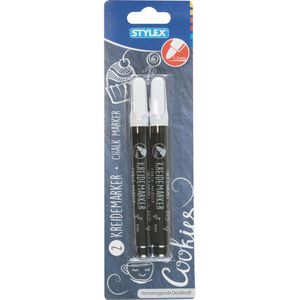 Kreidestifte Stylex 32782, weiß