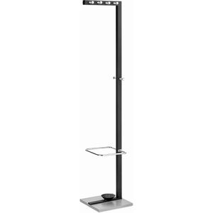 Produktbild für Garderobenständer Alco 2877-11, schwarz