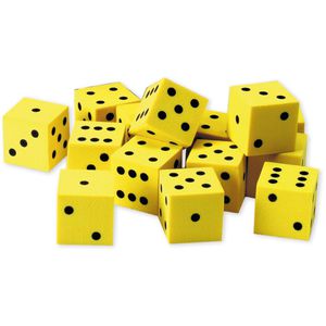Würfel TimeTex 93600, Flüsterwürfel, gelb