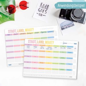Produktbild für Spielblock Häfft 11130-2, Stadt Land What