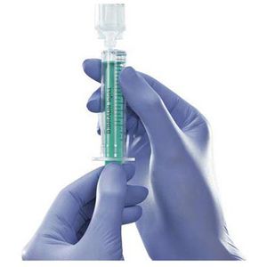 Produktbild für Einmalhandschuhe B.Braun Vasco Nitril light, lila, 100 Stück