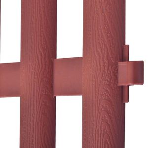 Produktbild für Rasenkante vidaXL 41228, braun, UV-beständig, flexibel