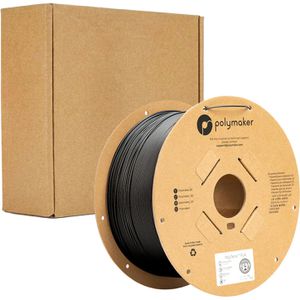 Produktbild für Filament Polymaker PolyTerra, PLA, schwarz