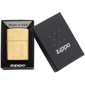 Produktbild für Feuerzeug Zippo Venetian Brass