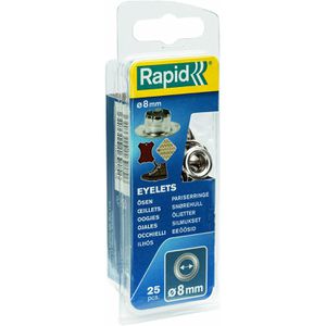 Produktbild für Ösen Rapid 5000411, mit Einschlagwerkzeug