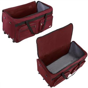 Produktbild für Reisetasche Monzana 101891, weinrot, 85 cm