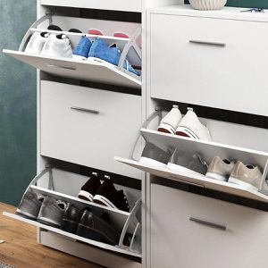 Produktbild für Schuhschrank Vicco Gizmo, weiß
