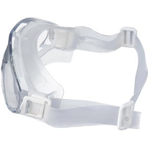 Produktbild für Schutzbrille Uvex ultrasonic CR, weiß, Vollsichtbrille
