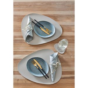 Produktbild für Platzset Zeller 27052, abwischbar, aus Kunstleder