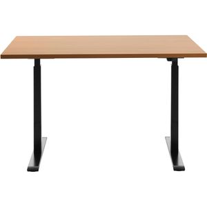 Produktbild für Schreibtisch Topstar E-Table, buche / schwarz