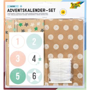 Produktbild für Adventskalender Folia 9396 Nature