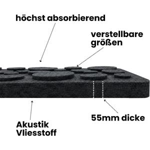 Produktbild für Akustikplatte Silenti BubbleGame M, für Wand