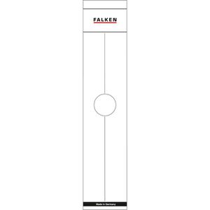 Produktbild für Rückenschilder Falken 11287067, weiß