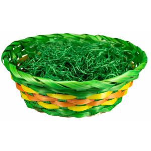 Osterkörbchen Böttcher-AG Bambuskorb, bunt