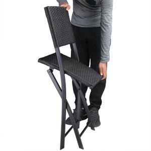 Produktbild für Klappstuhl CASARIA Rom, 108668, schwarz