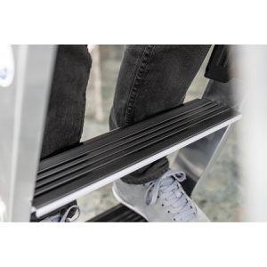 Produktbild für Stehleiter MUNK 42103, nivello-Leiterfüße, mit Plattform