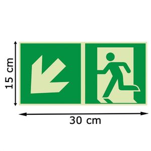 Produktbild für Hinweisschild Abtec ISO 7010 E001+E005, Kunststoff