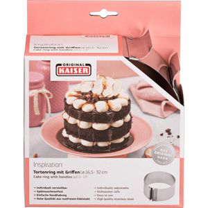 Produktbild für Tortenring Kaiser Inspiration, backofenfest, aus Edelstahl