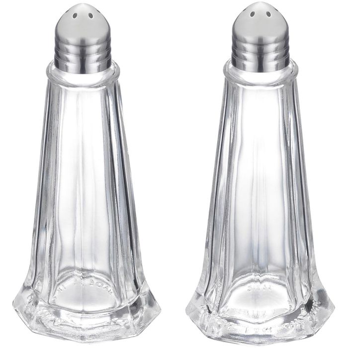 Westmark Salz-und-Pfefferstreuer New York 65262270, Glas / Edelstahl, Set, 2 Stück – Böttcher AG