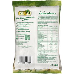 Produktbild für Cashewkerne Kluth ganze Nüsse