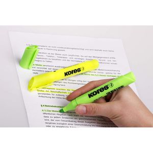 Produktbild für Textmarker Kores High Liner Plus, 4 Stück