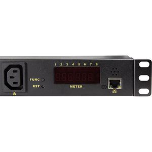 Produktbild für Steckdosenleiste LogiLink PDU8P01, mit 2m Kabel