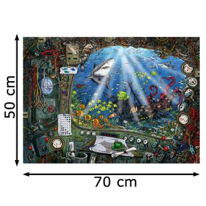 Produktbild für Puzzle Ravensburger 19953, Im U-Boot