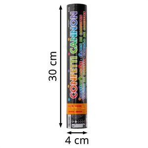 Produktbild für Konfetti Amscan 9902989, Confetti Cannon, aus Papier &amp; Folie