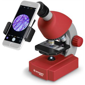 Produktbild für Mikroskop Bresser Junior, analog, mit Durchlicht, für Kinder