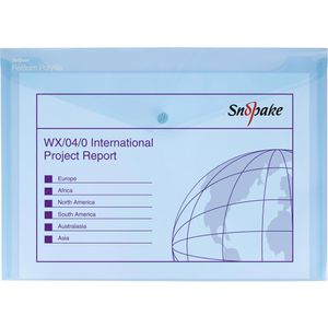 Produktbild für Dokumententasche Snopake ReBorn Polyfile, DIN A4