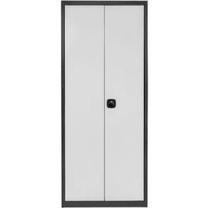 Produktbild für Mehrzweckschrank ADB 40689, abschließbar, lichtgrau
