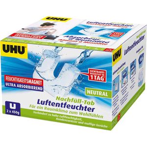 Luftentfeuchter UHU 53165 Magnet-Tabs, Granulat