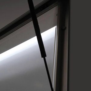 Produktbild für Schaukasten Showdown-Displays T-Linie LED B1 außen