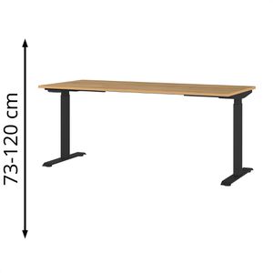 Schreibtisch Germania Agenda, 7909-582, eiche