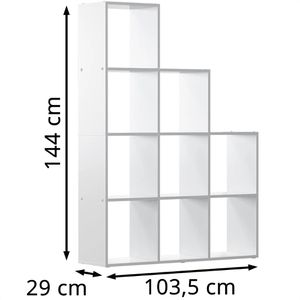 Produktbild für Bücherregal Vicco Aramis, weiß