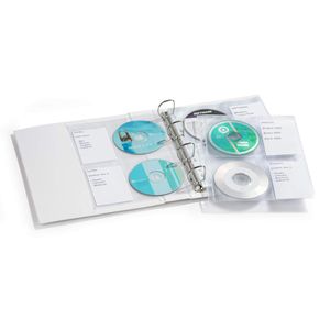 Produktbild für CD-Hüllen Durable 523819, 227 x 285 mm, mit Lochung