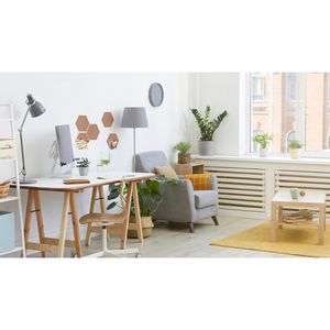 Produktbild für Pinnwand ALLboards sechseckig, Wabenform, braun