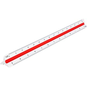 Dreikantmaßstab M+R 716300010 Kunststoff, 30cm