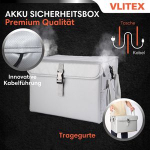 Produktbild für Akku-Sicherheitsbox VLITEX XL, explosionsgeschützt, feuerfest
