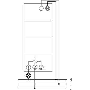 Produktbild für Zeitschaltuhr Theben TR 610 top3, digital