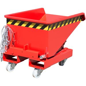 Produktbild für Kippbehälter-Rollen BAUER 4509-01-0400