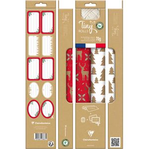 Produktbild für Geschenkpapier Clairefontaine 223887C, Tiny Rolls