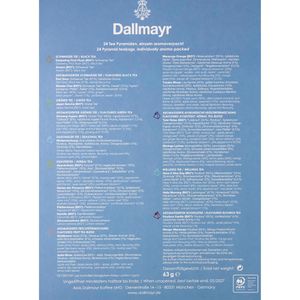 Produktbild für Adventskalender Dallmayr 585001000, Teepyramiden