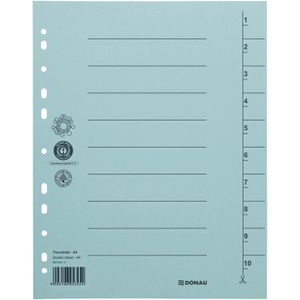 Produktbild für Trennblätter DONAU 8610001S-99, A4
